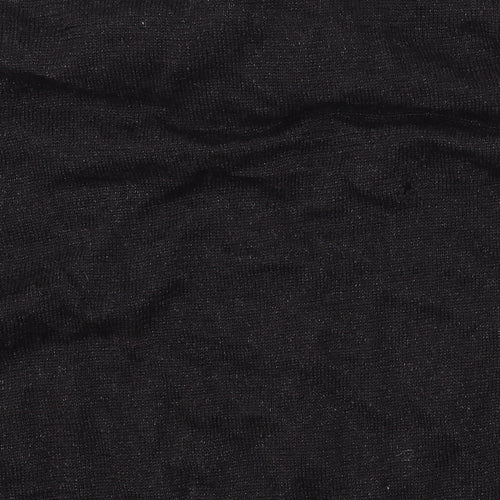 XISS COLLECTION Women's Black XL Cowl Neck Jumper