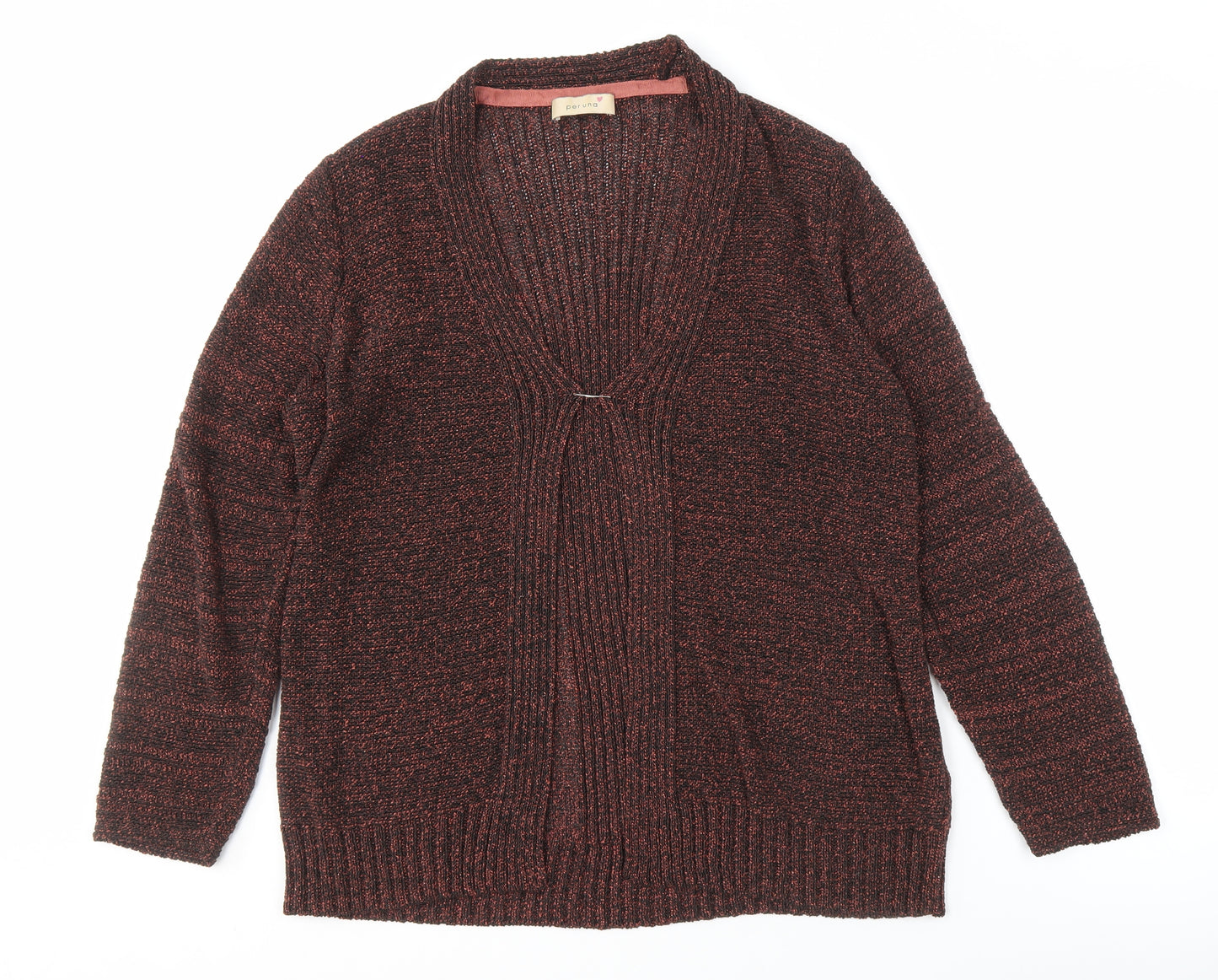Marks and Spencer Women's Brown Cardigan Size 16