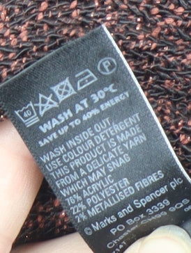 Marks and Spencer Women's Brown Cardigan Size 16