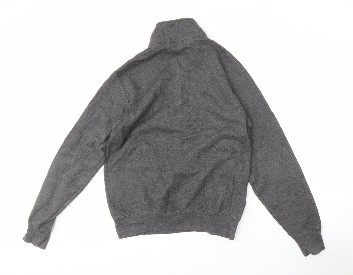 Champion Men's Grey 1/4 Zip University Sweatshirt
