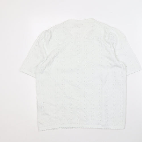 Cath Kidston Women's White M Bee Knit Pullover