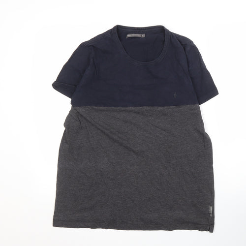 French Connection Men's XL Colourblock T-Shirt