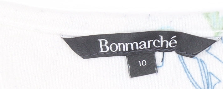 Bonmarché Women's Multicoloured 3/4 Sleeve Pullover Jumper