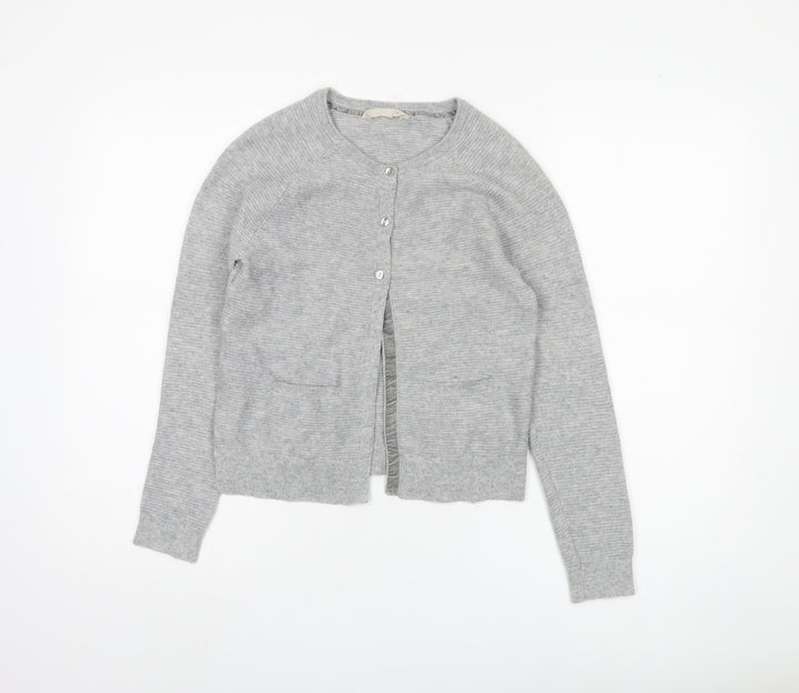 John Lewis Girls Grey Cardigan, 10 Years, Lightweight, Casual