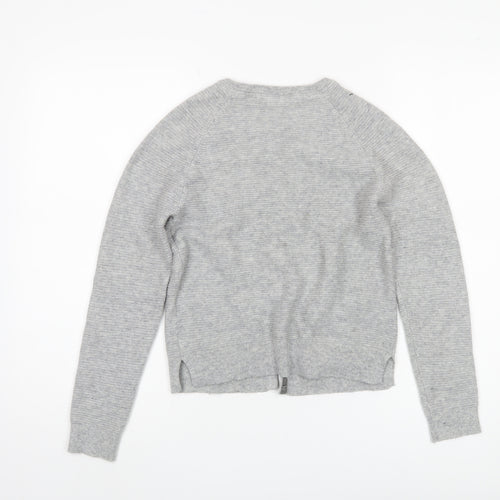 John Lewis Girls Grey Cardigan, 10 Years, Lightweight, Casual