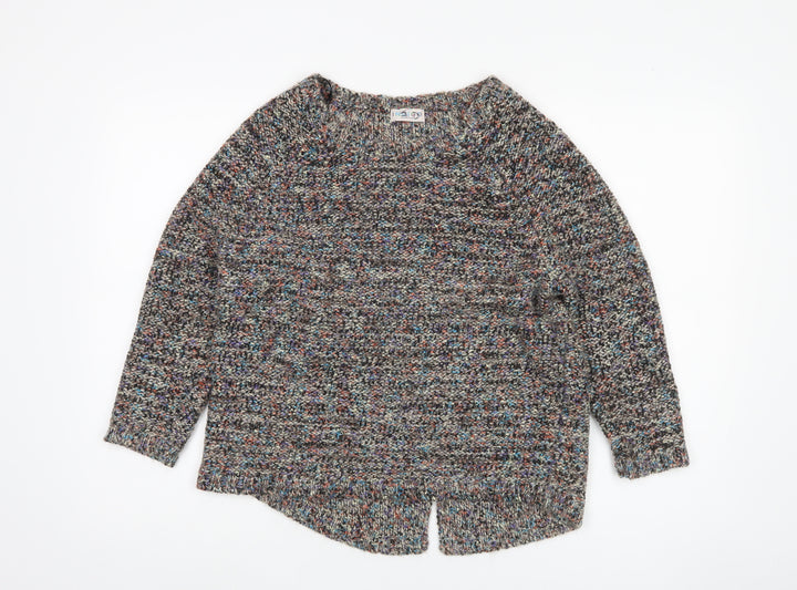 Marks and Spencer Women’s Multicoloured Pullover Jumper - Size 12