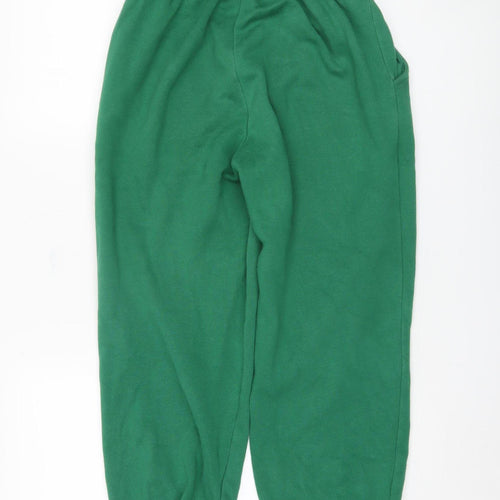Pull&Bear Women's Green Jogger Trousers - 2XS
