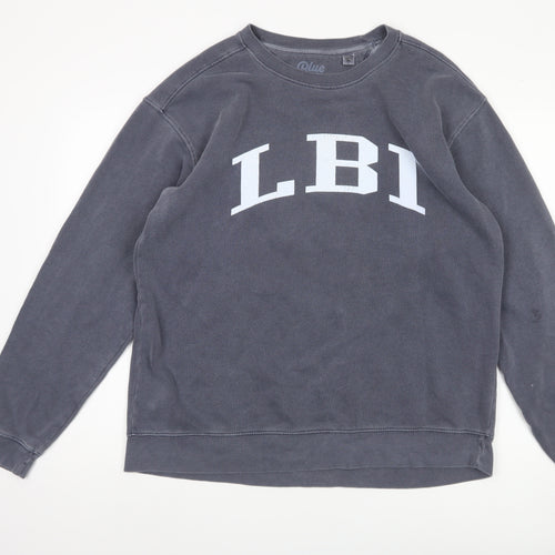 Blue 84 Men's Grey Pullover Sweatshirt L