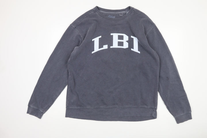 Blue 84 Men's Grey Pullover Sweatshirt L