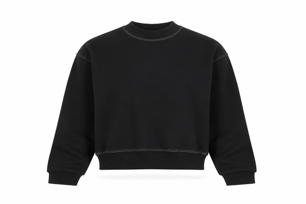 Pull&Bear Women's Black S Sweatshirt Pullover Jersey