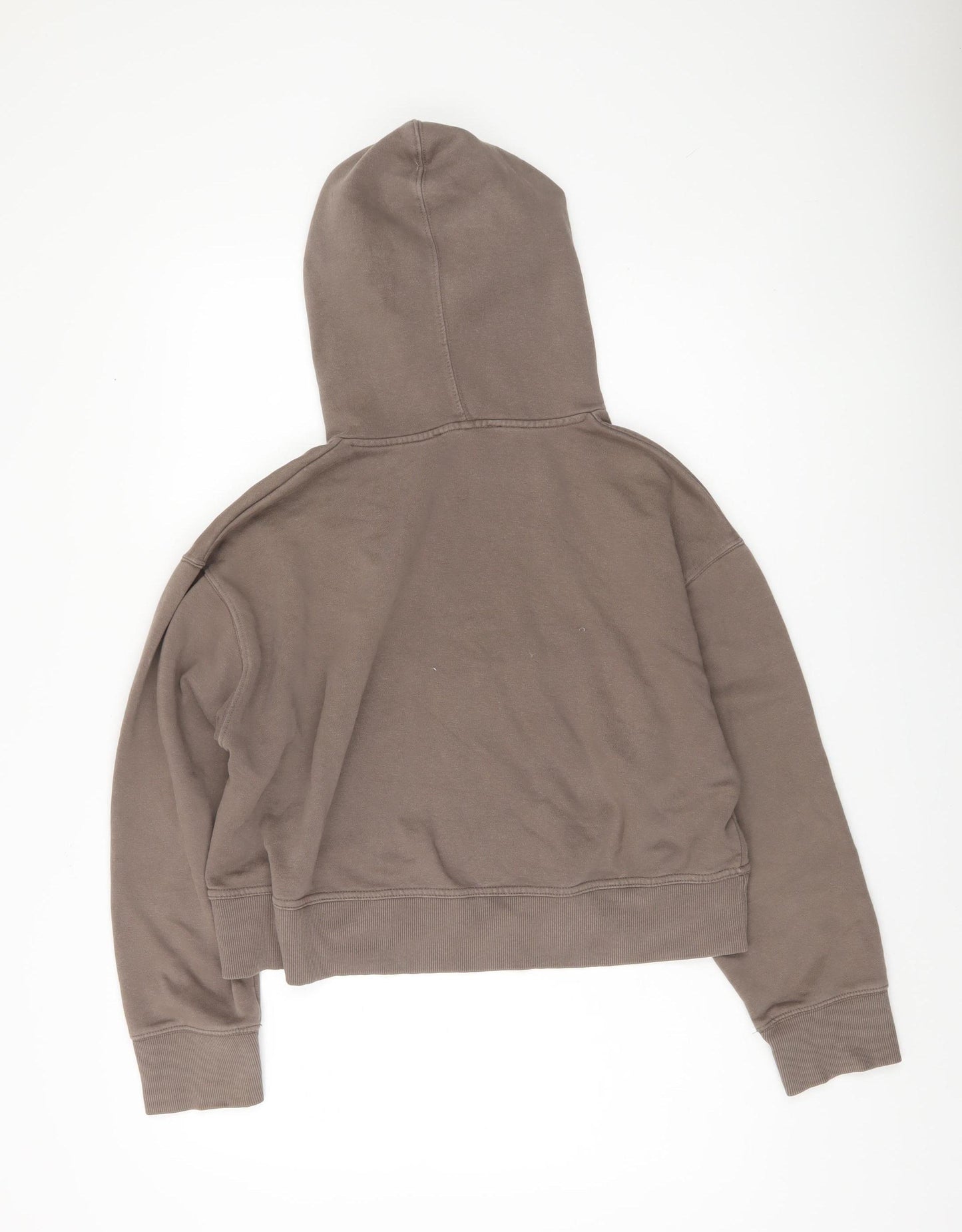 Zara Women's Brown Pullover Hoodie Size 12