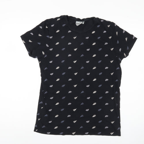 WeSC Men's Black Graphic Print T-Shirt, Size S