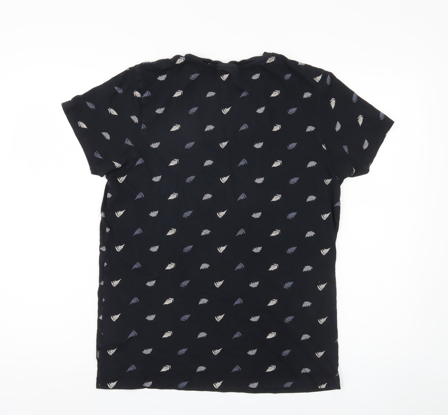 WeSC Men's Black Graphic Print T-Shirt, Size S