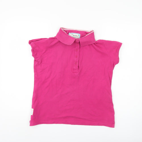 Peter Storm Women's Pink Polo Shirt Size 14