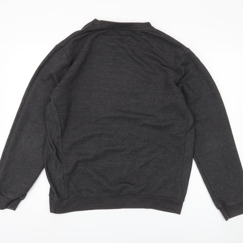 ZARA Men's Grey 2XL Pullover Sweatshirt