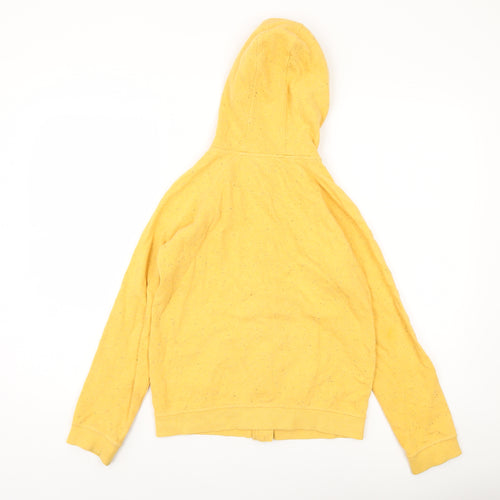 John Lewis Boys Yellow Full Zip Hoodie, 11 Years