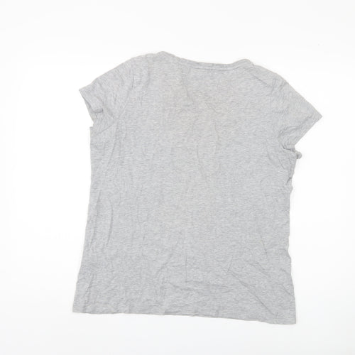 Fat Face Women’s Grey Jersey T-Shirt Size 12