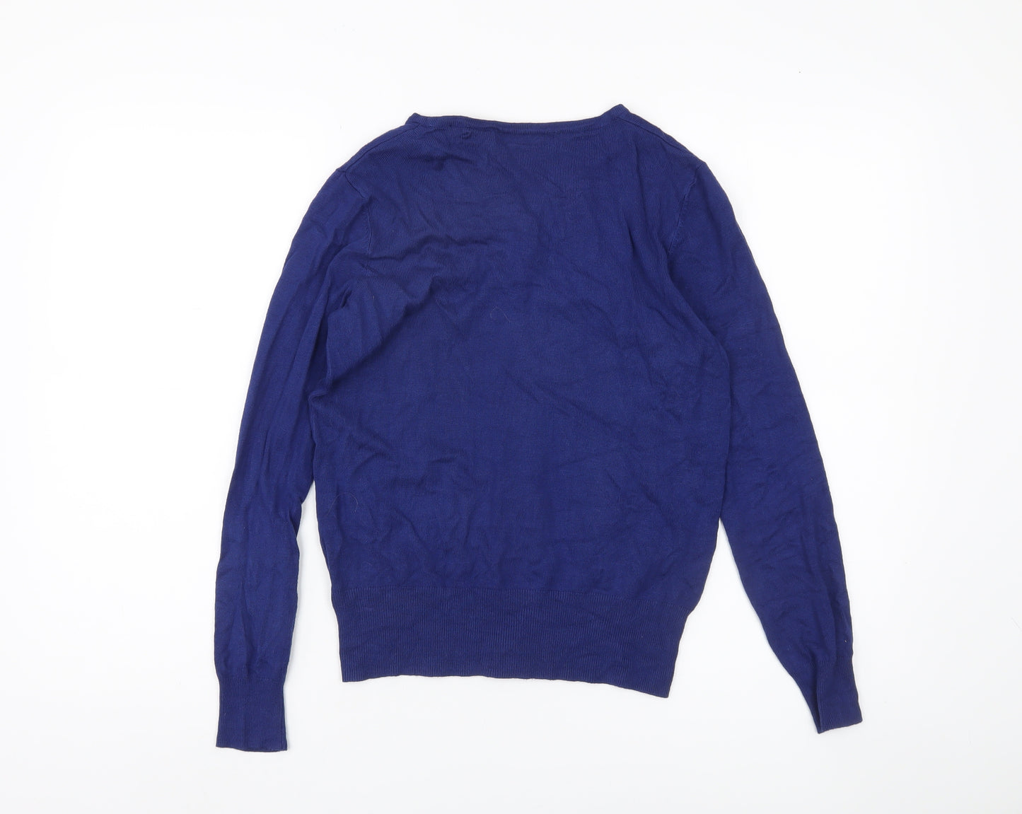 Marks and Spencer Women's Blue Cardigan Size 10