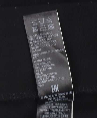 Marks and Spencer Women's Black Skinny Leggings Size 12