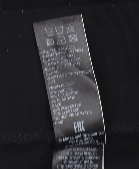 Marks and Spencer Women's Black Skinny Leggings Size 12