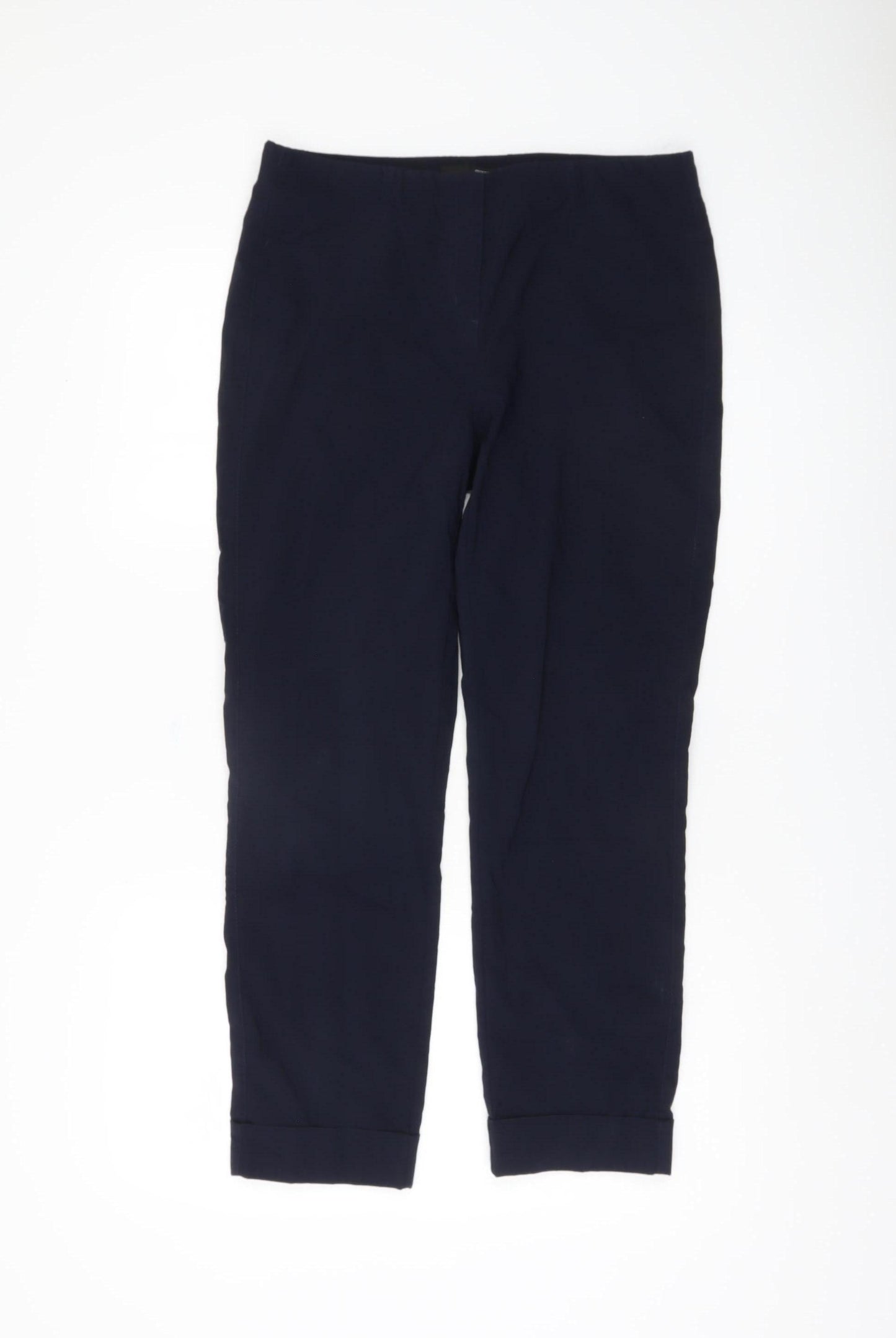 Stehmann Women's Blue Cropped Trousers Size 14