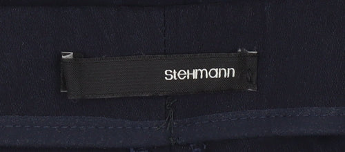 Stehmann Women's Blue Cropped Trousers Size 14