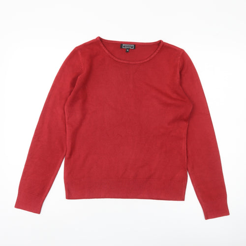 Debenhams Women's Red Pullover Jumper Size 10