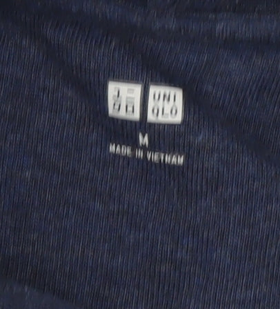 Uniqlo Blue Full Zip Hoodie, Unisex Medium, Casual