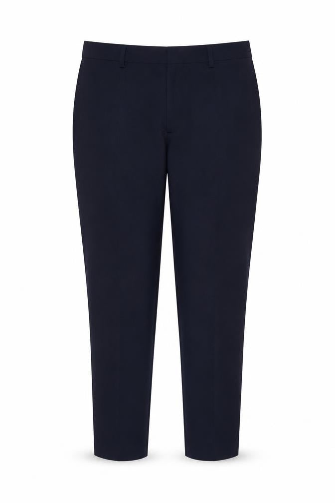 Front view of Marks & Spencer Women's Blue Trousers, size 12
