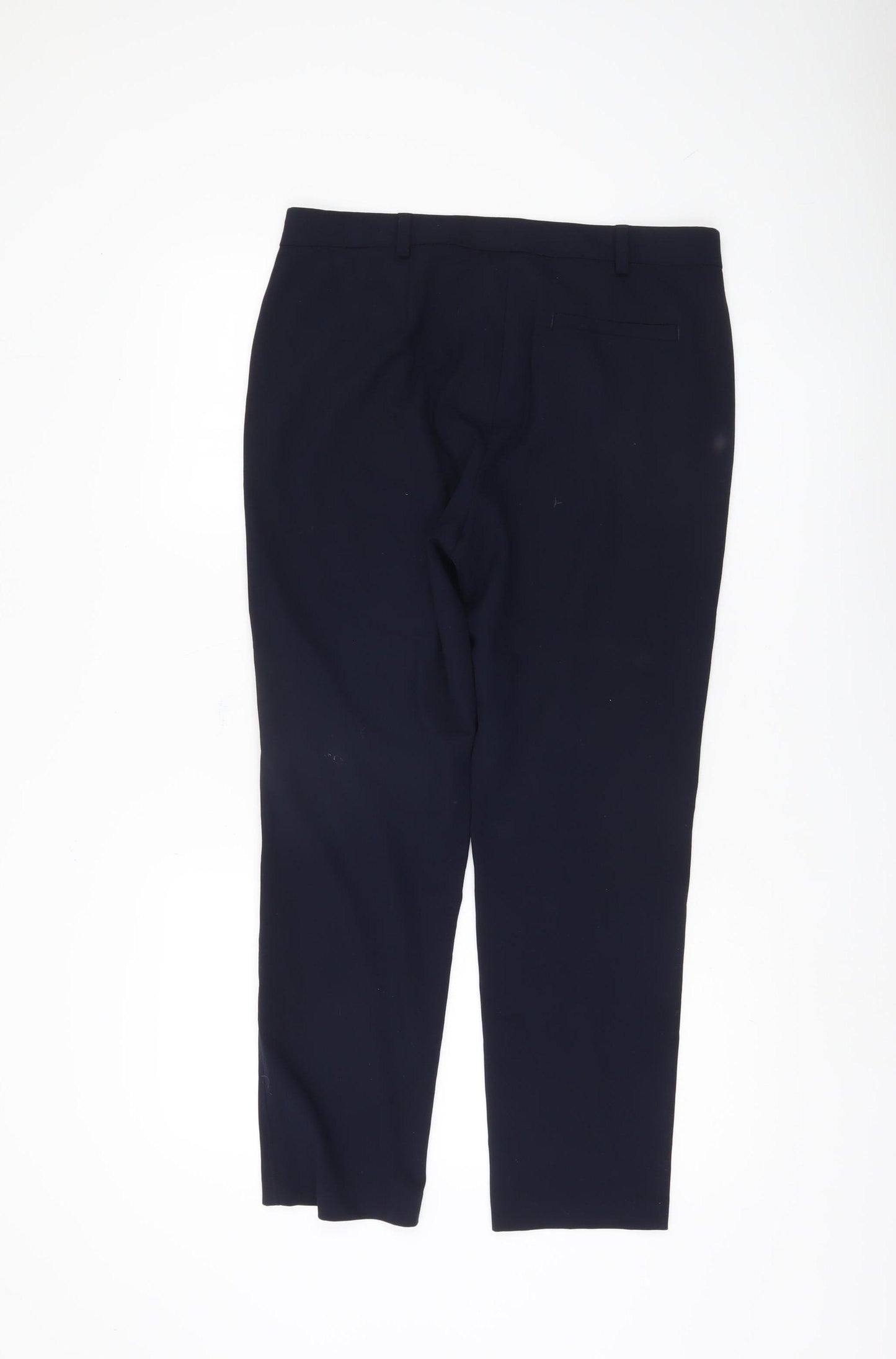 Marks and Spencer Women's Blue Trousers, Size 12