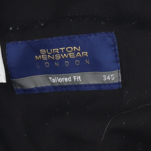 Burton Menswear Black Dress Pants Men's Size 34 S