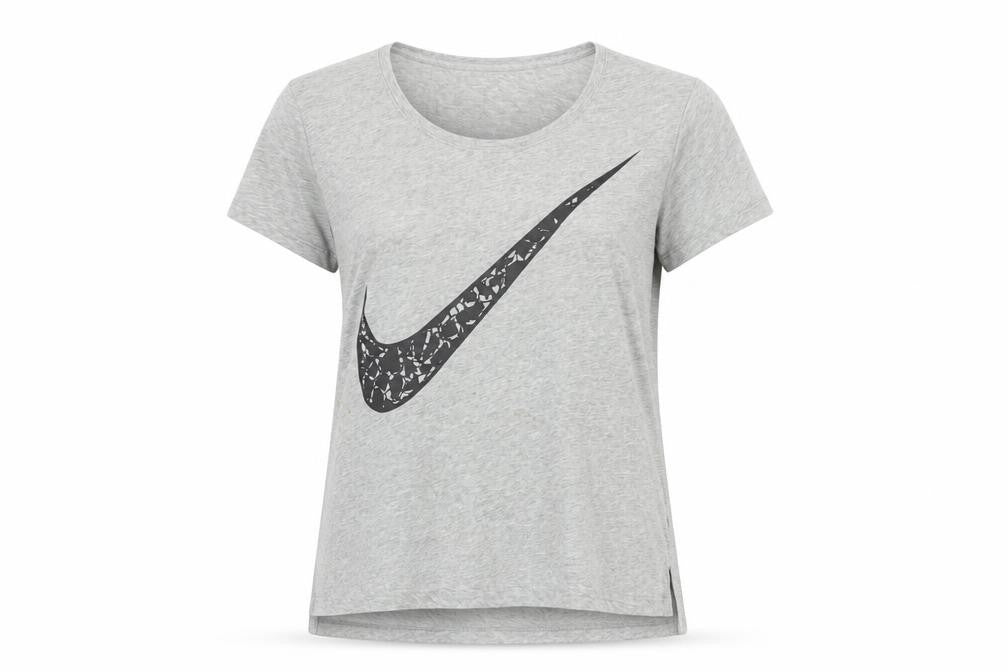 Nike Women's Grey T-Shirt, Size S, Casual Wear