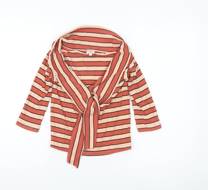 River Island Women's Multicoloured 3/4 Sleeve Top