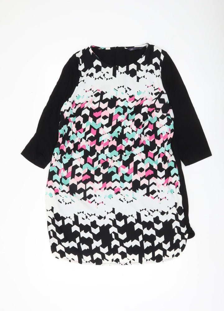 Marks and Spencer Women's Geometric Multicoloured Blouse UK 16