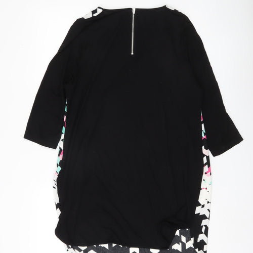 Marks and Spencer Women's Geometric Multicoloured Blouse UK 16