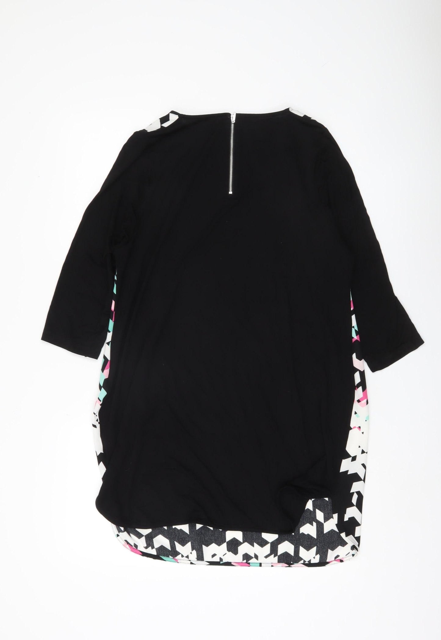 Marks and Spencer Women's Geometric Multicoloured Blouse UK 16