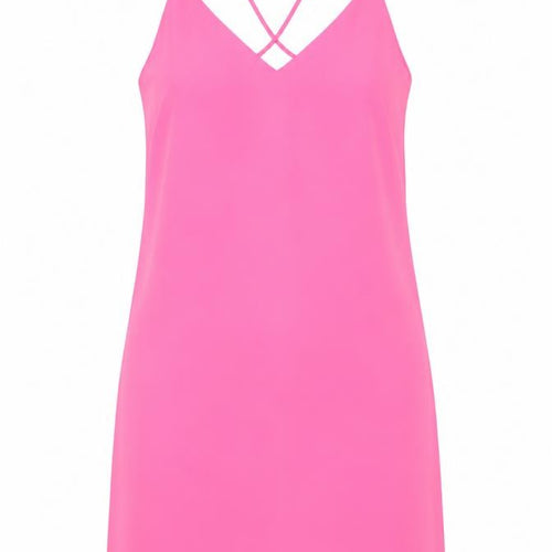Topshop Pink Slip Dress Women Regular Size 12