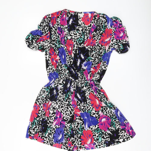 River Island Women’s Multicoloured Floral Playsuit Size 10
