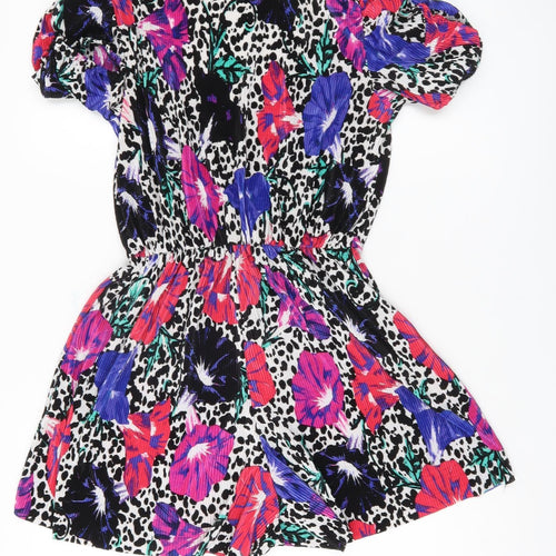 River Island Women’s Multicoloured Floral Playsuit Size 10