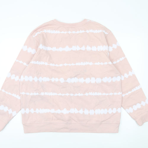 Marks and Spencer Pink Crew Neck Sweatshirt L