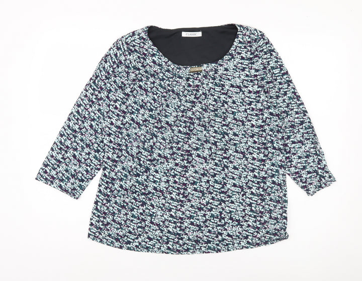 Marks and Spencer Women's Multicoloured Top UK 14