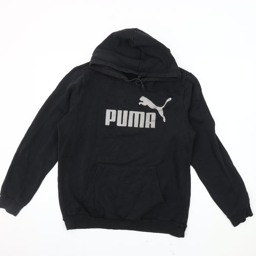 Puma Men's Black S Pullover Hoodie