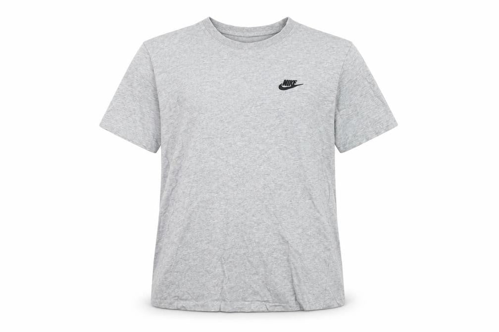 Nike Men's Grey Short Sleeve Crew Neck T-Shirt Size S