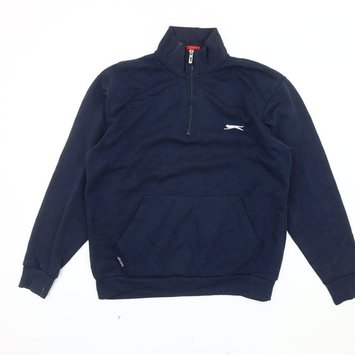 Slazenger Men's Blue Pullover Sweatshirt M