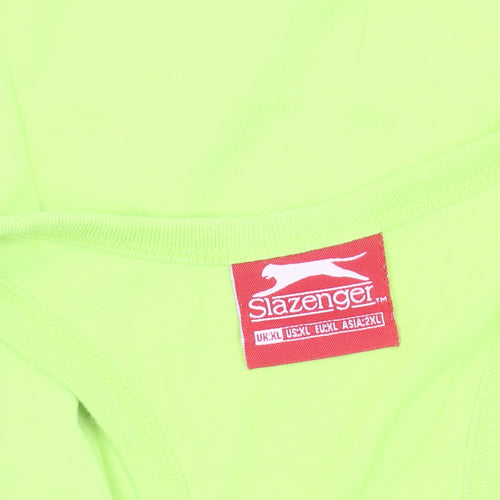 Slazenger Men's Green Tank Top XL for Gym