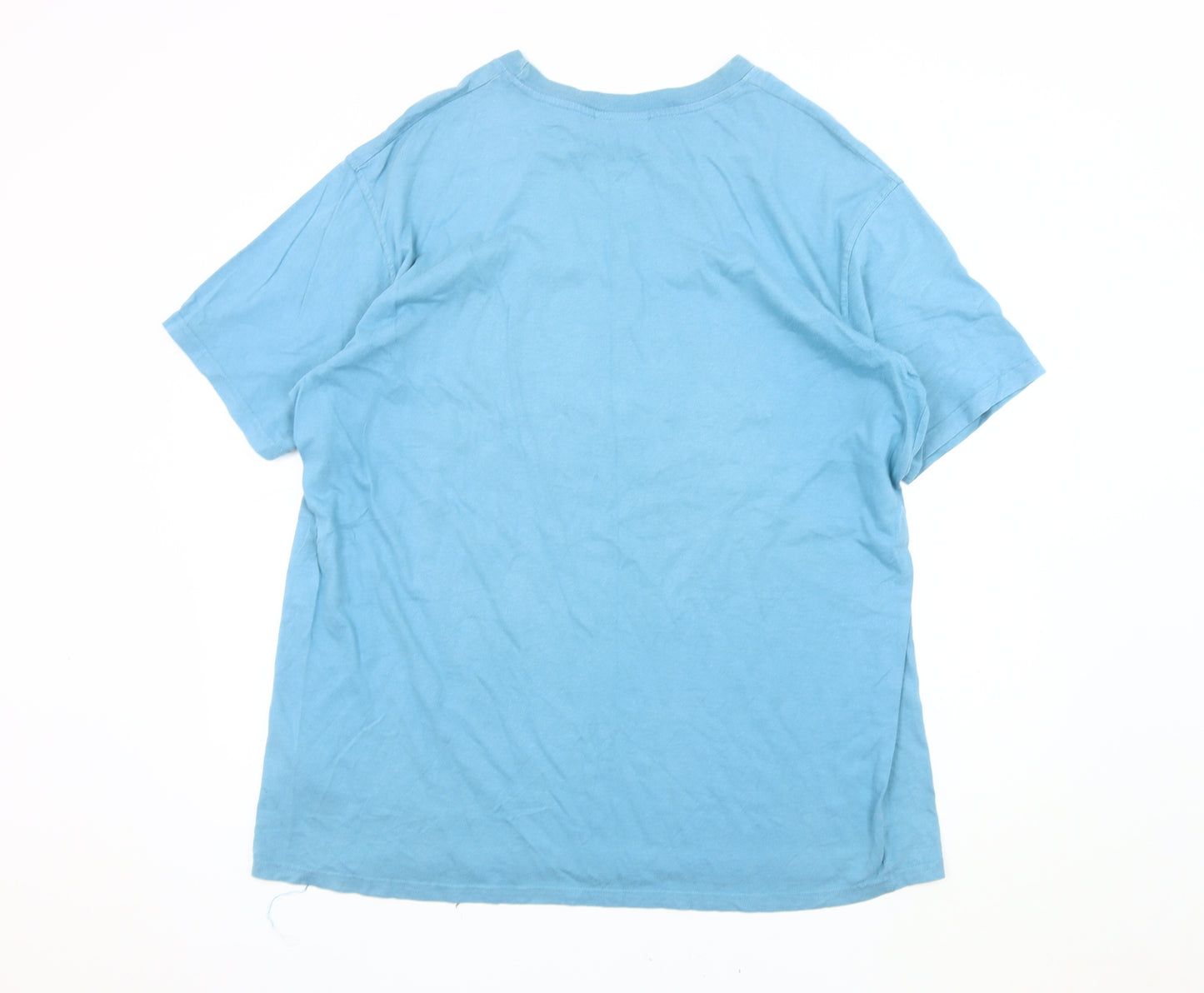 Weird Fish Men's 3XL Blue Music Graphic T-Shirt