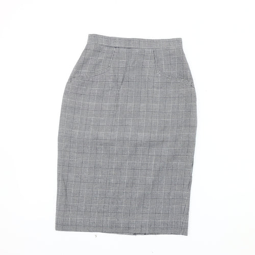 Richards Women's Check Pencil Skirt, Size 10, Multi
