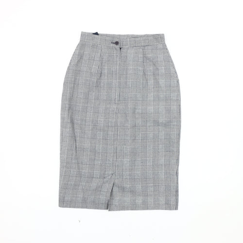 Richards Women's Check Pencil Skirt, Size 10, Multi