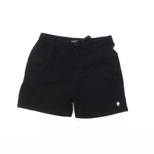 French Connection Boys Black Athletic Shorts 11 Years