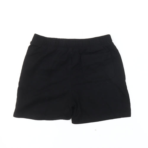 French Connection Boys Black Athletic Shorts 11 Years